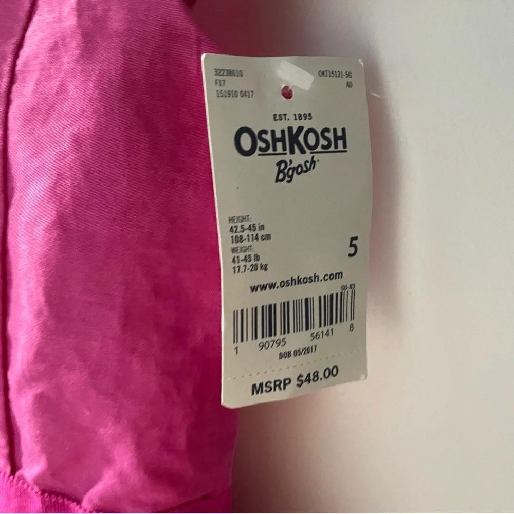 OshKosh B'gosh Pink and Blue Floral Dress